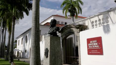 Museo-Histórico-Nacional-En-La-Ciudad-De-Río-De-Janeiro-En-Brasil,-Estático