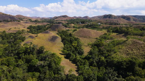 Stunning-Hilly-Landscape-And-Forests-In-Sumba-Islands,-East-Nusa-Tenggara,-Indonesia
