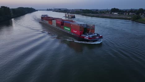 Freight-being-transported-by-the-Cugini-a-cargo-vessel-heading-towards-the-North-Sea