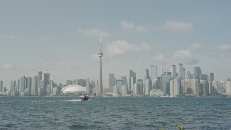 Toronto-Blick-Von-Der-Toronto-Insel