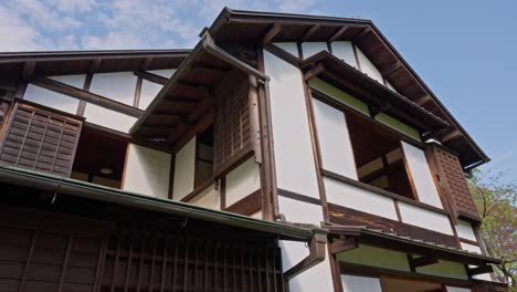 Casa-Antigua-De-Estilo-Japonés-Museo-Forestal-Local-De-La-Ciudad-De-Fuchu
