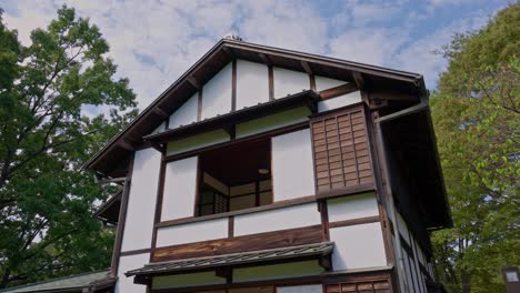 Casa-Antigua-De-Estilo-Japonés-Museo-Forestal-Local-De-La-Ciudad-De-Fuchu