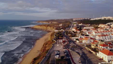 Drone-footage-from-Ericreia-beach-in-Portugal