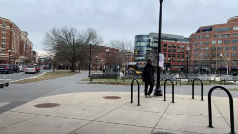 Bus-depot-in-Alexandria,-Virginia