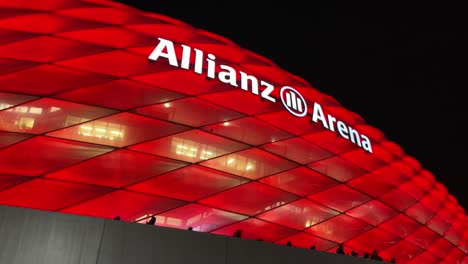 Außerhalb-Der-Allianzarena-Des-Fußballvereins-Bayern-München-In-Deutschland
