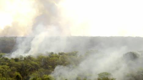 Imágenes-Aéreas-De-Un-Incendio-Forestal-En-La-Selva-Amazónica-De-Brasil.