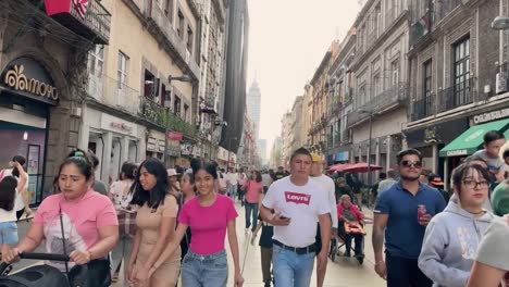 Madero-street,-walk-at-Historic-Center-Mexico-City