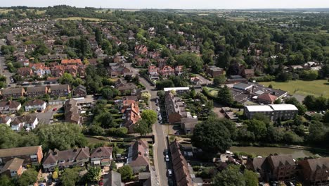Stratford-Upon-Avon-Suburbs-Aerial-Landscape-England