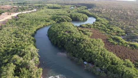 Aerial-flyover-Masacre-River-and-Dajabon-River-between-Haiti-and-Dominican-Republic