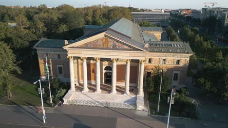 Budapest-Palace-of-Arts-in-Heroes'-Square---Cinematic-Establishing-Shot