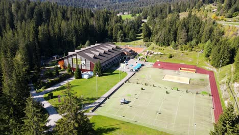 -Switzerland,-La-Selva,-Sportzentrum,-Prau,-Climbing,-sport,-tourism,-nature,