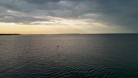 Wunderschöner-Himmel-An-Der-Küste-Von-Kent-In-England,-Mit-Sonnenuntergang