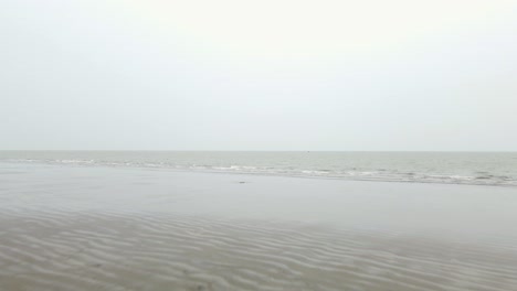 Ruhige-Natur-Am-Kuakata-Sea-Beach-In-Patuakhali,-Südbangladesch,-Südasien