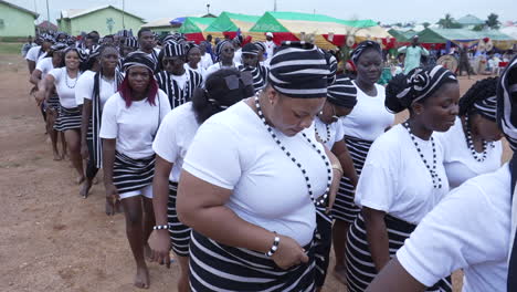 Tiv-tribal-dancers-at-a-youth-camp-festival---slow-motion