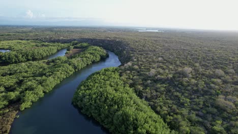 Dajabon-River-During-Summer-In-International-Border-Between-The-Dominican-Republic-And-Haiti
