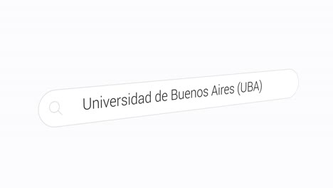 Typing-Universidad-de-Buenos-Aires-on-the-Search-Engine
