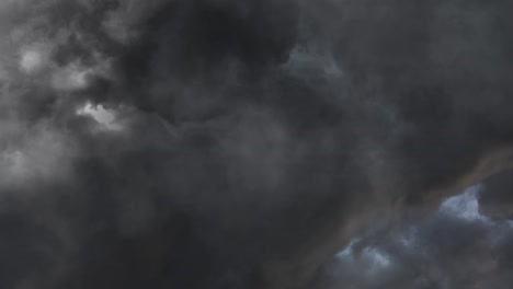 4k-view-of-The-dark-clouds-on-dramatic-sky