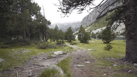 Parque-Nacional-De-Aigüestortes-Paisaje-Montañoso-Del-Pirineo-Catalán