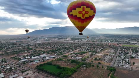 Heißluftballon-Fiesta-In-Albuquerque