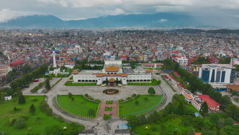 Casa-Del-Parlamento-Gobernante-De-Katmandú-Nepal