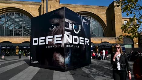 Defender,-Embrace-the-Impossible,-London,-United-Kingdom