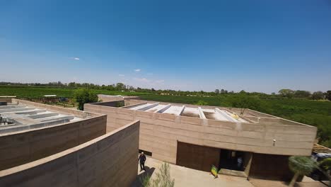 Luftperspektive-Der-Dachlandschaft-Einer-Exquisiten-Weinbergfarm-In-Ecatepec-De-Morelos,-Mexiko