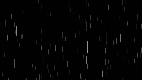 Starkregen-Animationseffekt