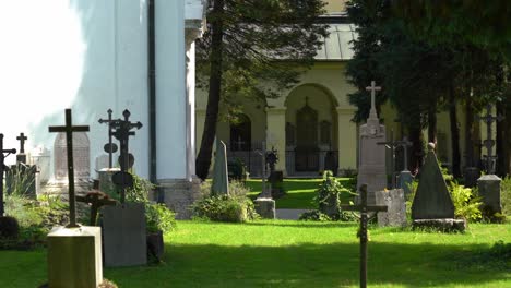 Zoom-In-of-Tombstones-in-Cemetary-of-Rectorate-Church-of-St