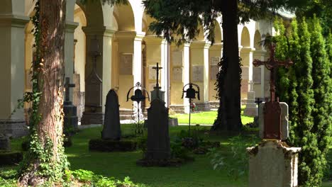 Sun-Casted-Shadows-on-Cemetary-of-Rectorate-Church-of-St