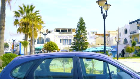 Die-Medina-In-Hammamet,-Tunesien