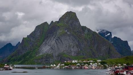Lofoten-Ist-Ein-Archipel-In-Der-Grafschaft-Nordland,-Norwegen.