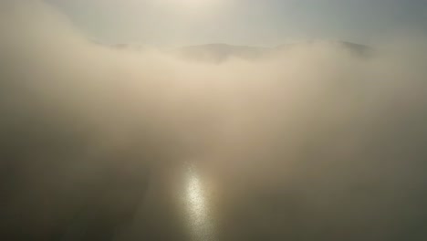 Aerial-footage-Beautiful-Nature-Norway-over-the-clouds.