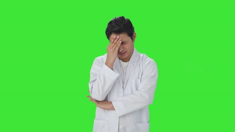 Stressed-and-tensed-Indian-scientist-Green-screen