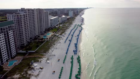 Morning-Beach-Aerial-in-Fort-Walton-Beach-in-Destin-Florida