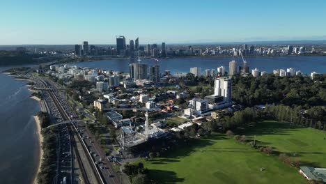 Perth-modern-neighborhoods,-Australia