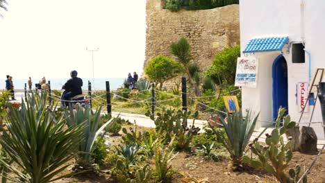 Der-Medina-Markt-In-Hammamet,-Tunesien