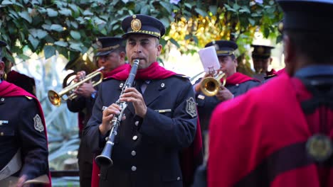 Cultural-Resonance:-Santa-Cecilia-Band-in-Salta,-Argentina