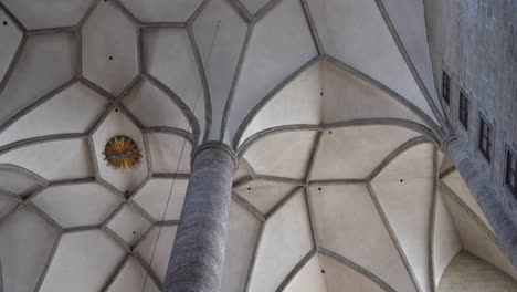 Ornamented-Dome-of-Franciscan-Church-in-Salzburg