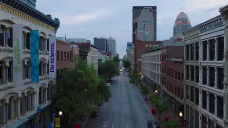 Main-Street-in-Louisville-featuring-Kentucky-Science-Center