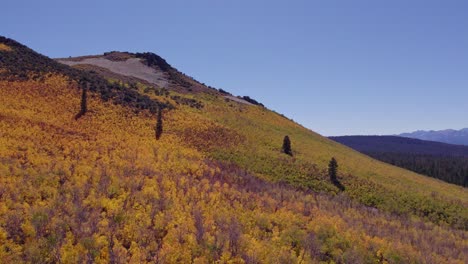 Herbstfarben-Am-Sage-Hen-Summit-Im-Mono-County,-Kalifornien-–-Luftdrohnenaufnahmen-Des-Herbstlaubs-In-Der-östlichen-Sierra