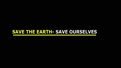 Rettet-Das-„Rettet-Uns-Selbst“-Klimawandel-Grünkonzept