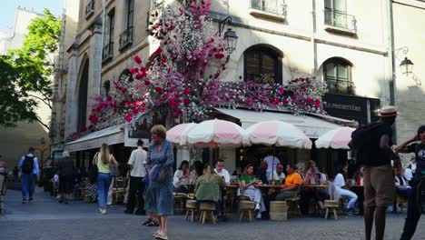 Bilder-Vom-Café-Shop-In-Paris-Im-Juni