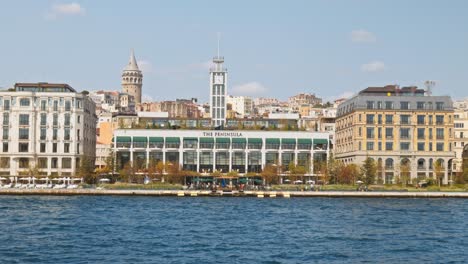 Halbinsel-Hotel,-Luxus-Unterkunft,-Bospherus-Waterfront-Clock-Tower-Suite