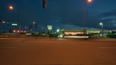 Timelapse-Famoso-Restaurante-Portillos-Fuera-Del-Cartel