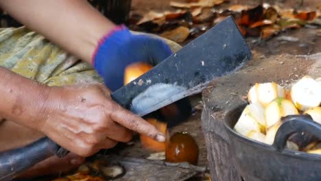 Asian-People-Making-Sun-Dried-Betel-Palm