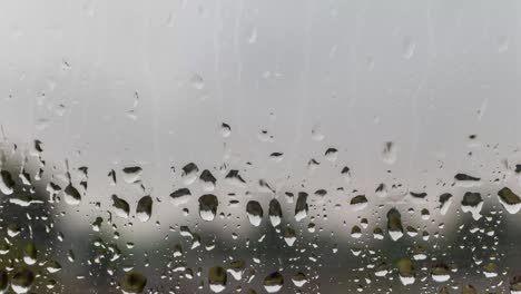 Timelapse-of-Dropping-Raindrops-on-Window-Glass