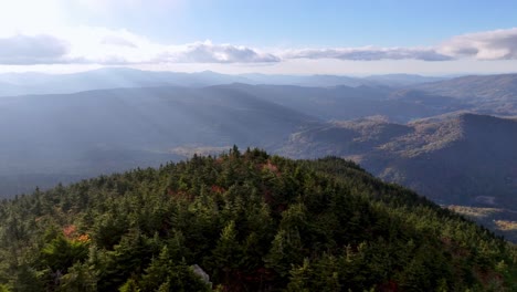 Calloway-Peak,-Grandfather-Mountain-NC,-North-Carolina-Antenne