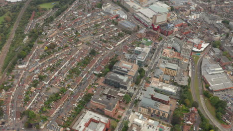 Stationary-aerial-shot-over-central-Watford