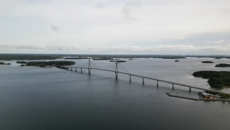 Replot-Bridge-seen-from-above,-Helicopter-view.-Aerial
