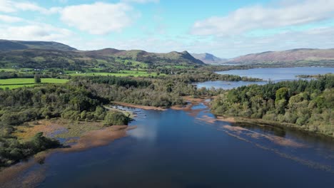 Aerial-of-the-Colburn-Lakes-area-in-Ireland